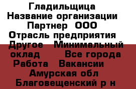 Гладильщица › Название организации ­ Партнер, ООО › Отрасль предприятия ­ Другое › Минимальный оклад ­ 1 - Все города Работа » Вакансии   . Амурская обл.,Благовещенский р-н